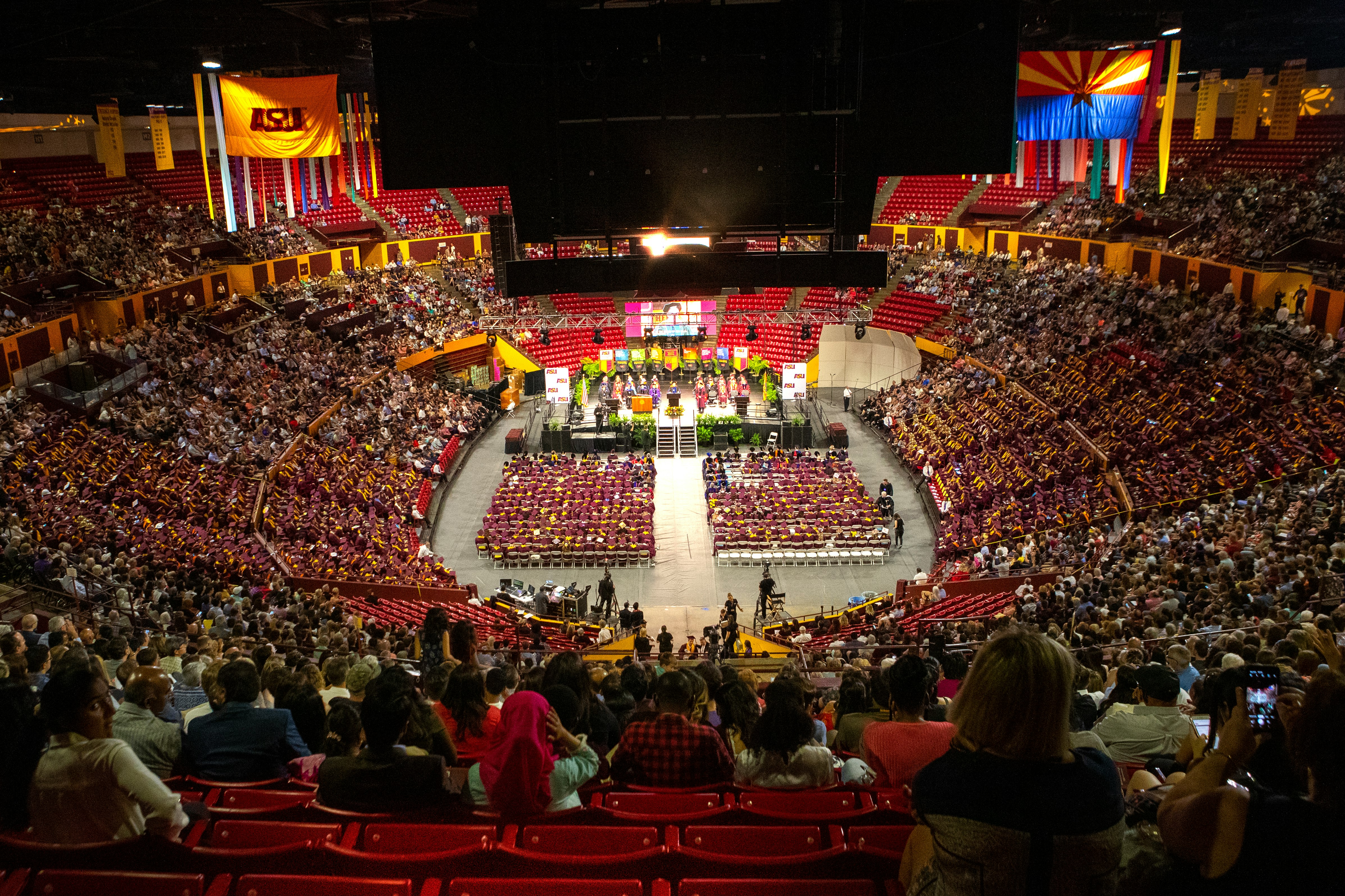 audience inside hall